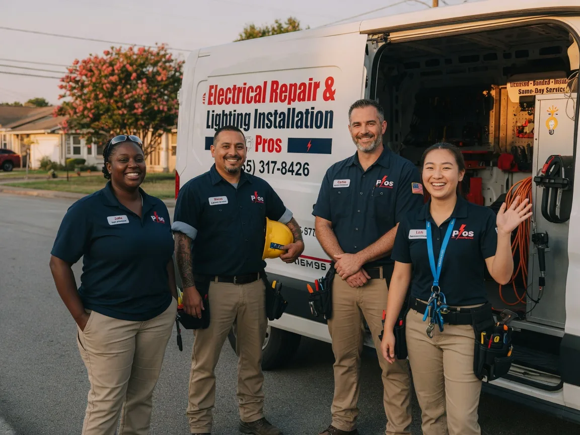 Licensed Electrician company in Brookston, TX